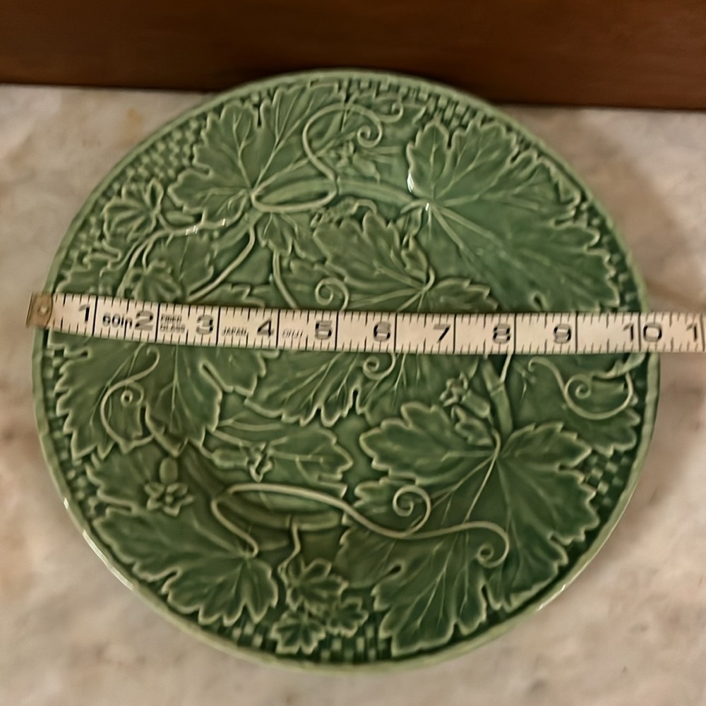 Bordallo Pinheiro-Made In Portugal 🇵🇹-Leaf Plate-10” - Picture 11 of 12